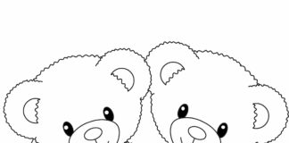 imagen de osos para imprimir