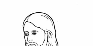 jesus christ character coloring book online