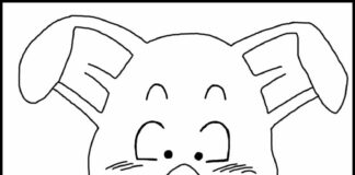 Coloring page Oolong dragon ball for boys