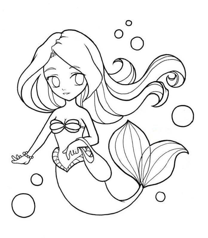 little arielka printable coloring book for girls