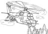 ロシアMIヘリコプターの塗り絵がオンラインで印刷可能