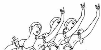 ballerina coloring pages for girls to print and online