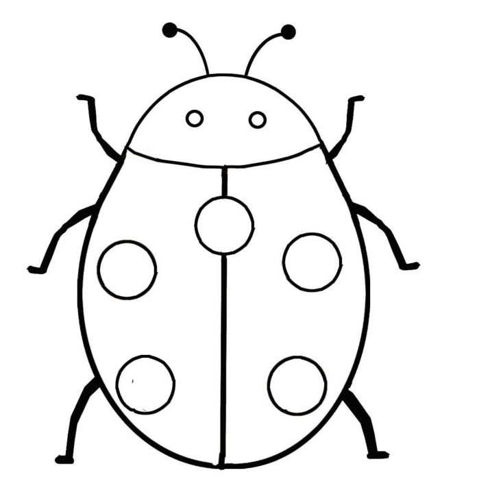 forest ladybug coloring book online