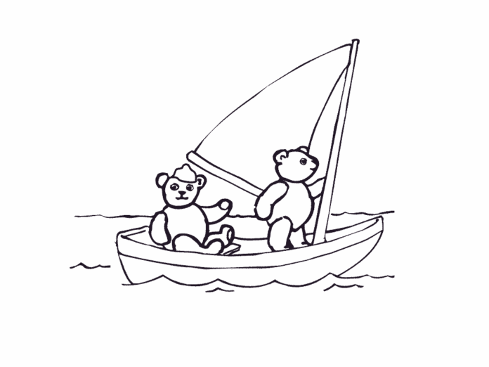 teddy bears cranberry coloring book online