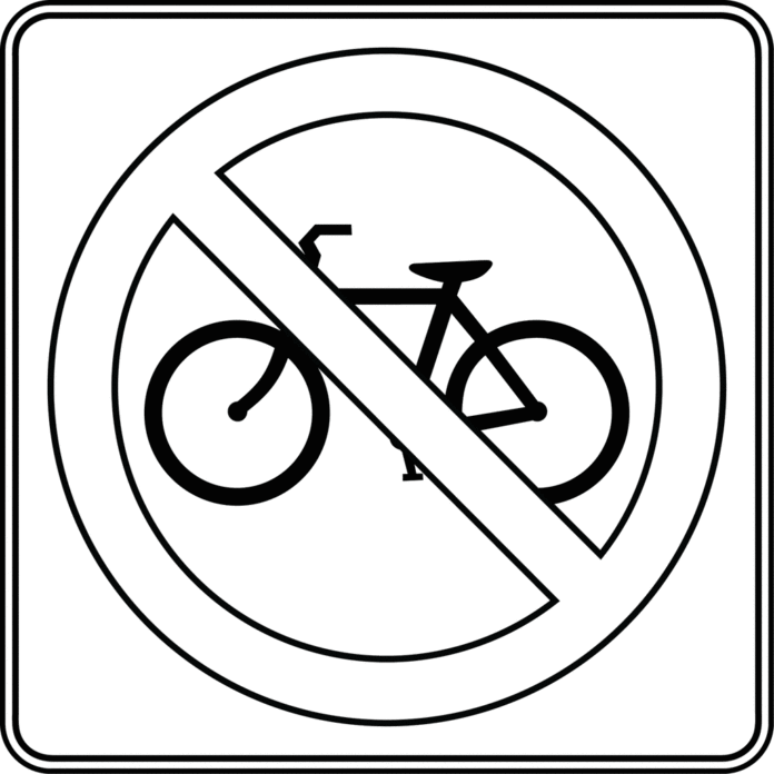 proibição de imprimir livros de colorir para ciclismo