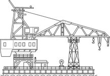 For boys port crane coloring book to print online