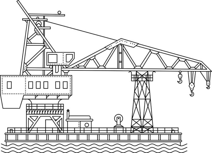 For boys port crane coloring book to print online