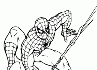 spider man malebog online
