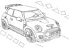 Feuille de coloriage Countryman mini cooper à imprimer en ligne