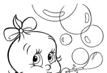 coloring book baby and printable toys