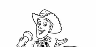 Cowboy Skinny aus dem Märchen-Malbuch online