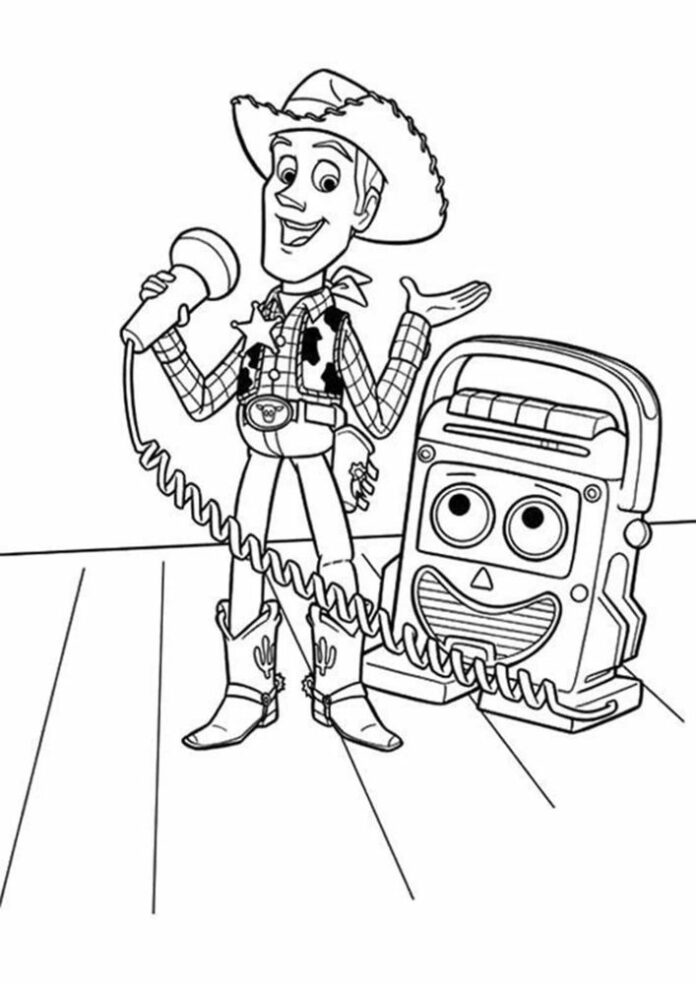 cowboy skinny from the fairy tale coloring book online
