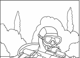 swat mission coloring book online