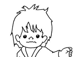 young judoka coloring book online