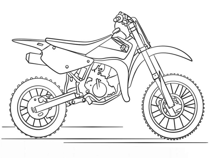 motorcykel kros malebog online