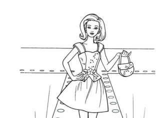 spring fashion show coloring book online