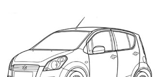 livre de coloriage de voitures suzuki en ligne