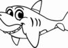 livre de coloriage "jolly shark" en ligne