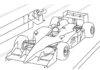 Rýchle automobilové preteky omaľovánky online