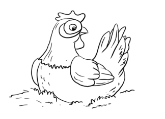 nesting eggs coloring book online