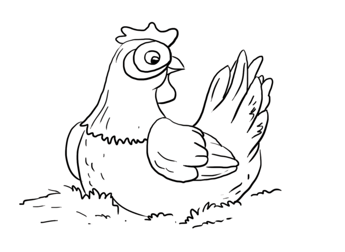 nesting eggs coloring book online