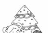 Malvorlage Weihnachtsbaumschmuck für Kinder zum Ausdrucken