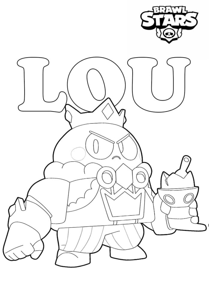 Brawl Stars online coloring book for kids
