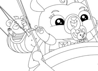Online coloring book Cartoons for kids