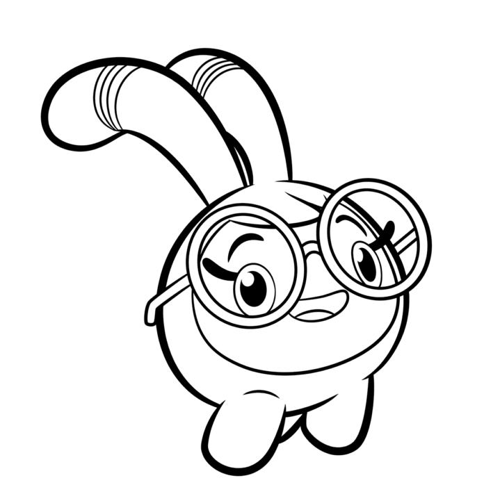 Online coloring book Squeaky Peeper Fa