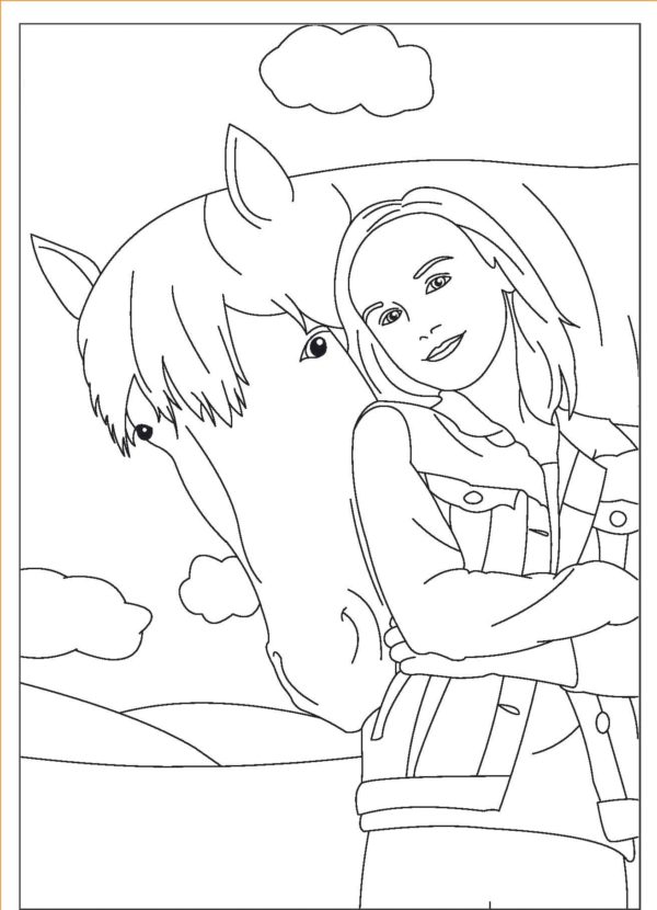 Tina online coloring book for girls