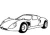 Online-värityskirja Alfa Romeo 33 Stradale 1968