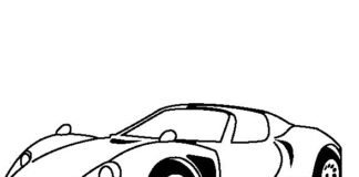 Livro online para colorir Alfa Romeo 33 Stradale 1968