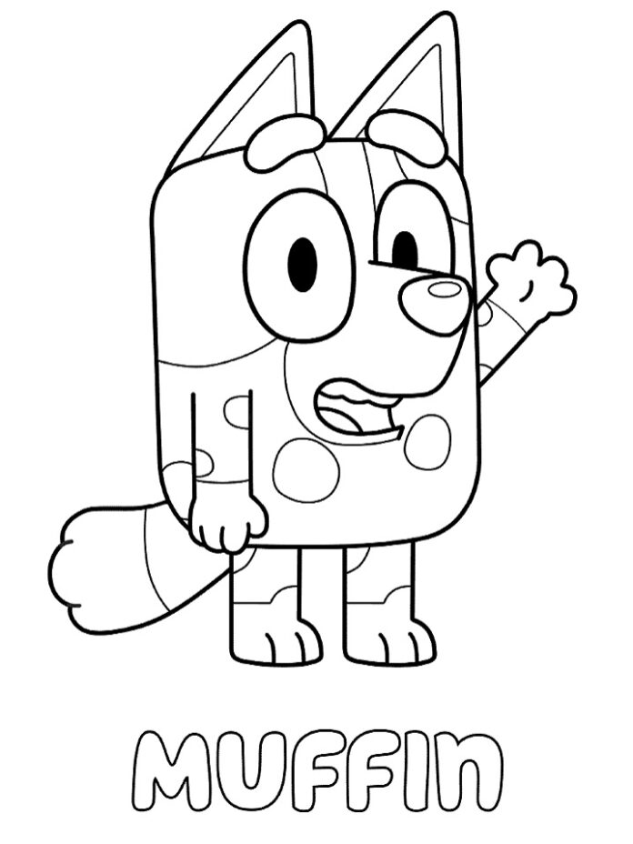Bluey online coloring book for kids