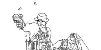 Call of duty online coloring book