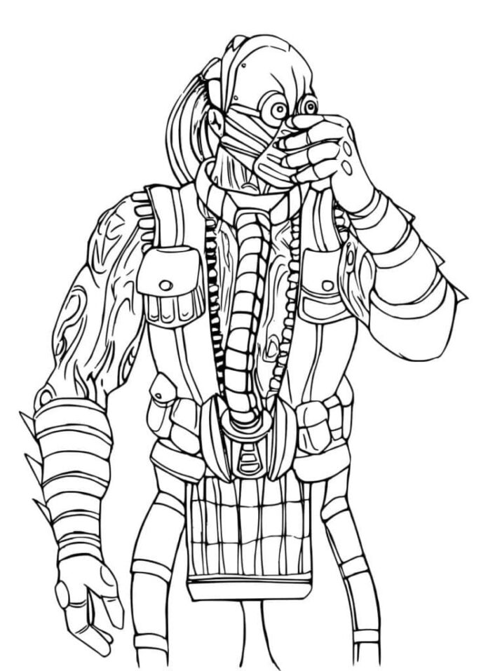Cyrax online coloring book