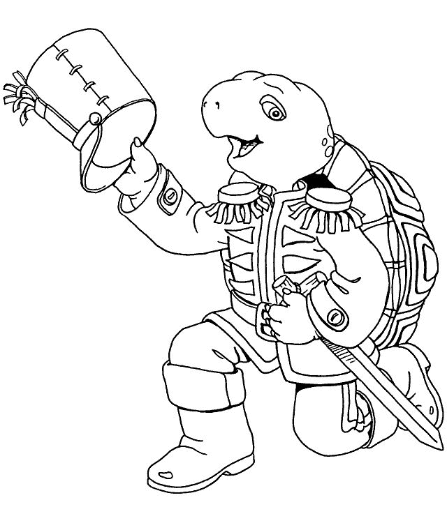 Franklin military online coloring book