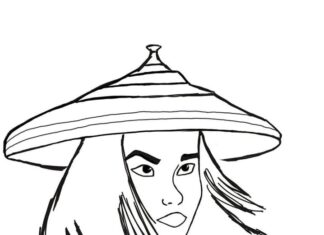 Online coloring book Main character from the fairy tale