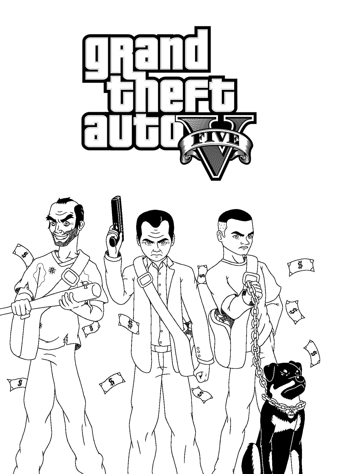 Grand Theft Auto (GTA) - Desenho de kopu - Gartic
