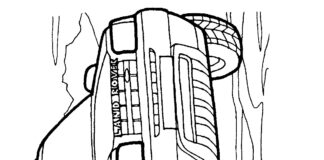 Online coloring book Land Rover freelander