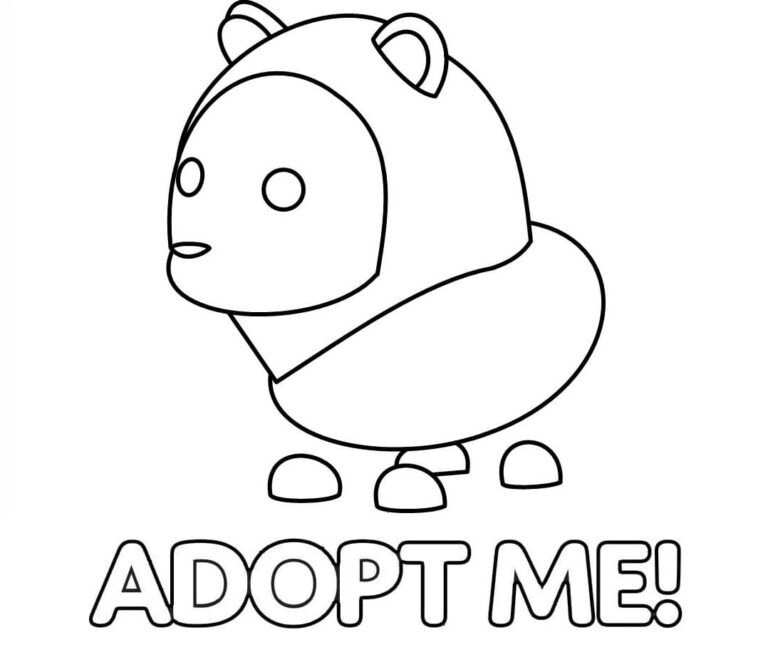Lion coloring book from Adopt Me to print and online