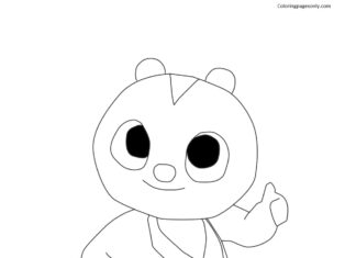 Teddy Bear Wonder Day online coloring book