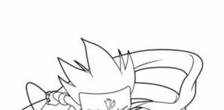 Livre de coloriage en ligne Ninja de Beyblade