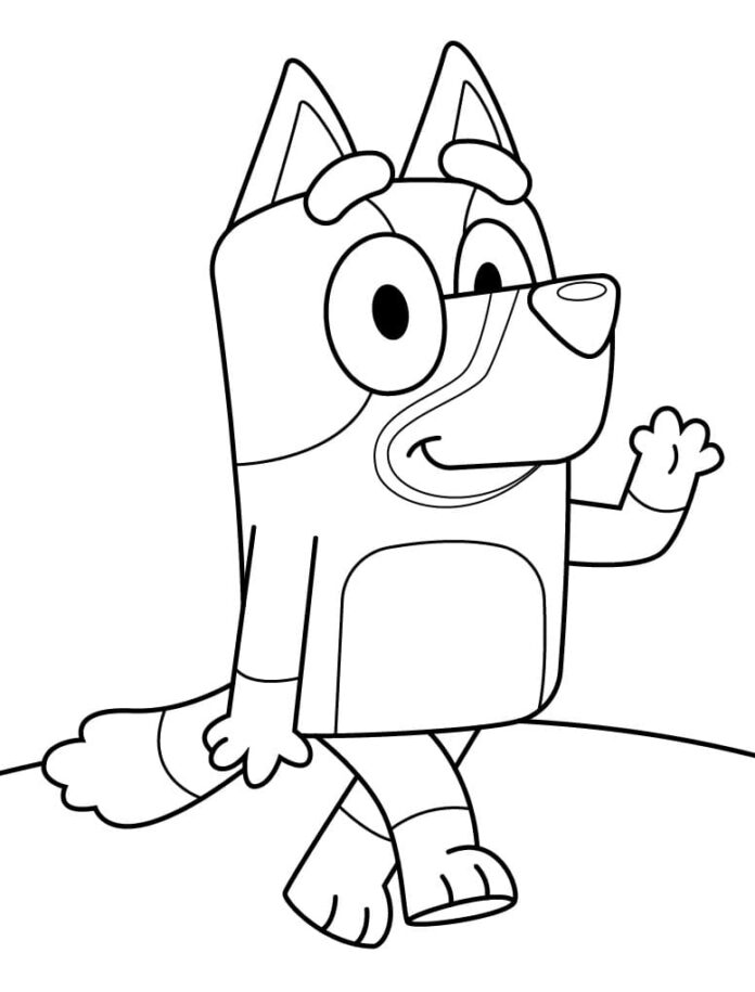 Online coloring book Fairy Tale Dog