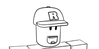 Online coloring book Roblox in cape