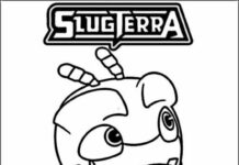 Slugterra online malebog for børn