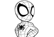Online coloring book Spidey and super buddies
