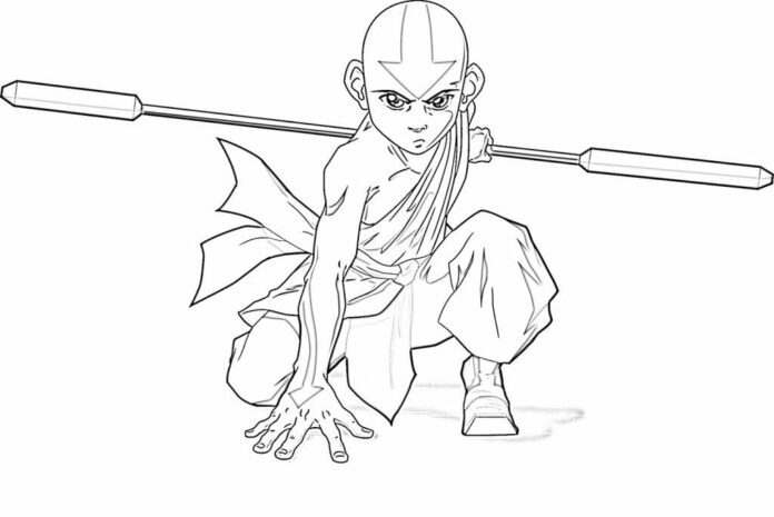 Livre de coloriage en ligne Ninja Warrior