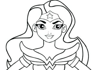 Livre de coloriage en ligne Conte de fées Wonder Women