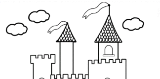 Livre de coloriage en ligne Castle pour les enfants