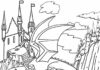 Castle and dragon online coloring book